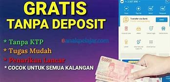 Aplikasi Penghasil Uang Tanpa Deposit