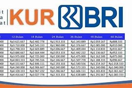 Pinjaman Kur Bri 30 Juta Angsuran Berapa